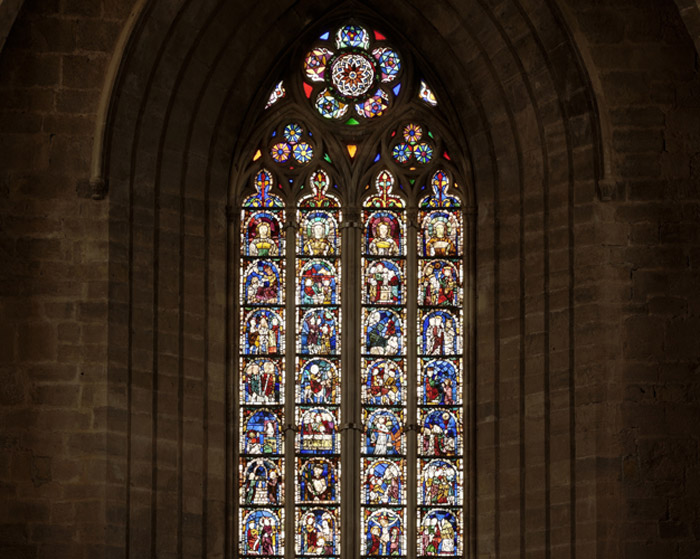 Vidriera Monasterio Santes Creus